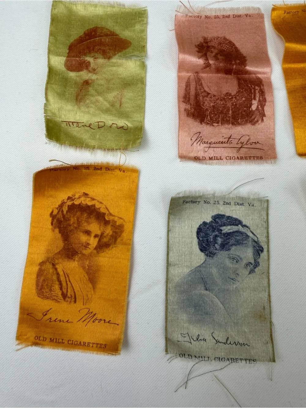 Cigarette Silks -Vintage beauties